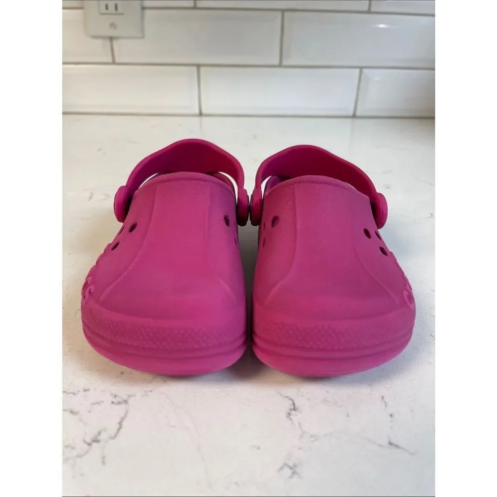 Crocs Baya Old Style Kids Clogs Pink Size 6/7